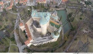 bojnice castle from above 0011